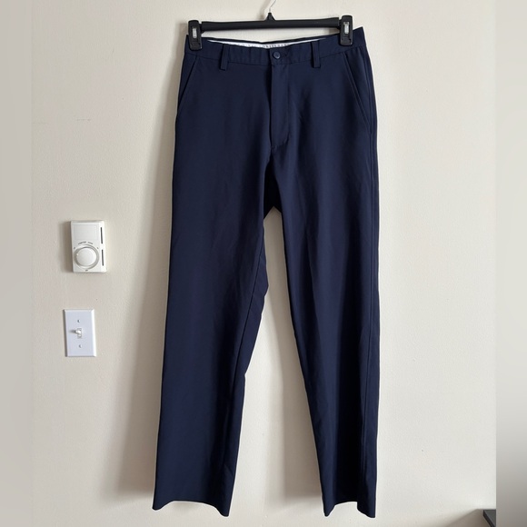 FootJoy Mens Pants‎ 30x32 30W 32L Navy Blue Golf Multi Sport Preppy Performance - Picture 1 of 5